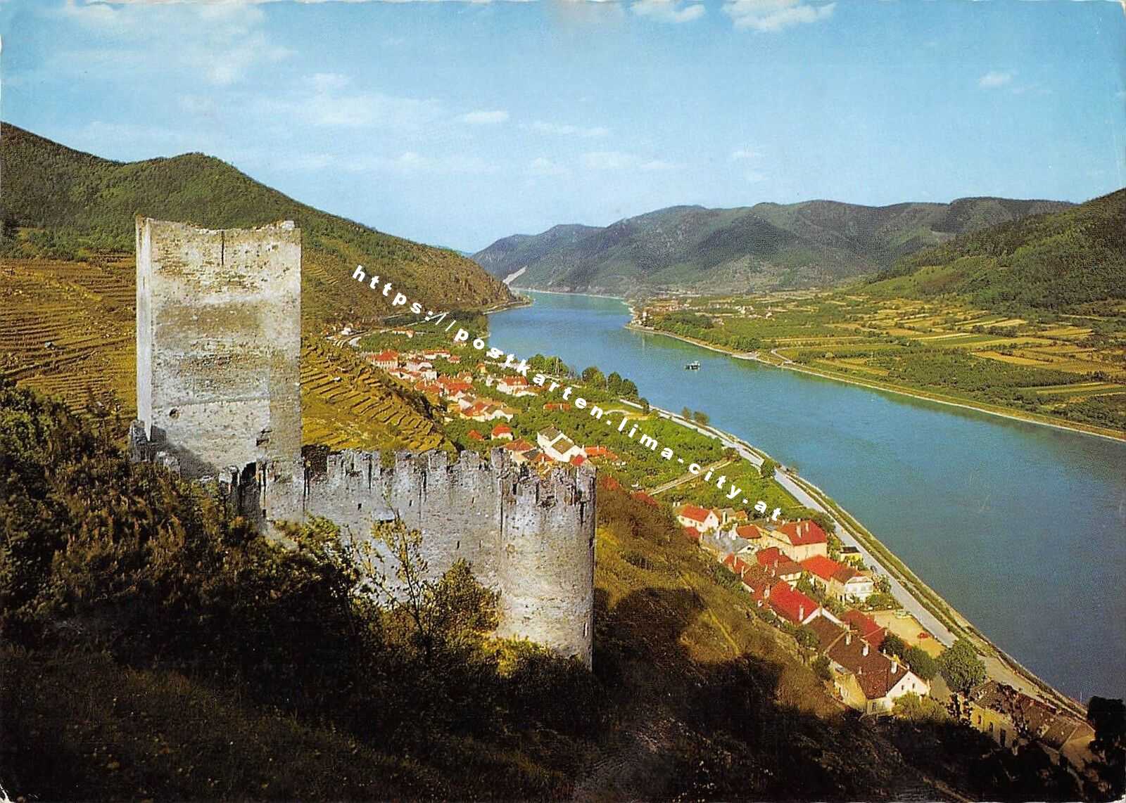 Ruine Hinterhaus bei Spitz 1976